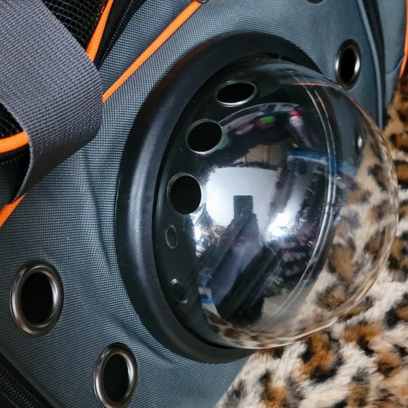 Per Carrier w/ Bubble Lookout.. and strap.. Cat Kitten or Dog..Bran New! medium - Picture 4 of 7